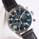 Replica IWC Pilot's Chronograph Watch  Black Dial Stainless Steel Strap 43mm (3)_th.jpg